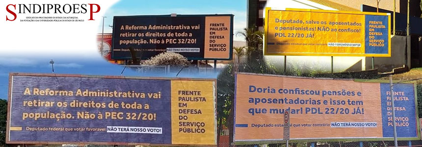 COMUNICADO – Frente Paulista em Defesa do Serviço Público