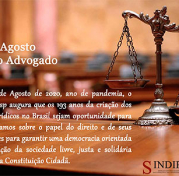 11 DE AGOSTO – Dia do Advogado