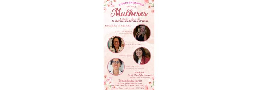 Roda de conversa – Mulheres da Advocacia Pública