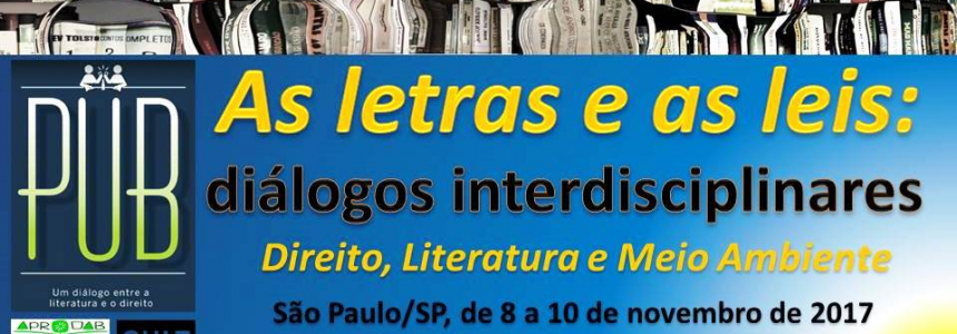 AS LETRAS E AS LEIS: DIÁLOGOS INTERDISCIPLINARES